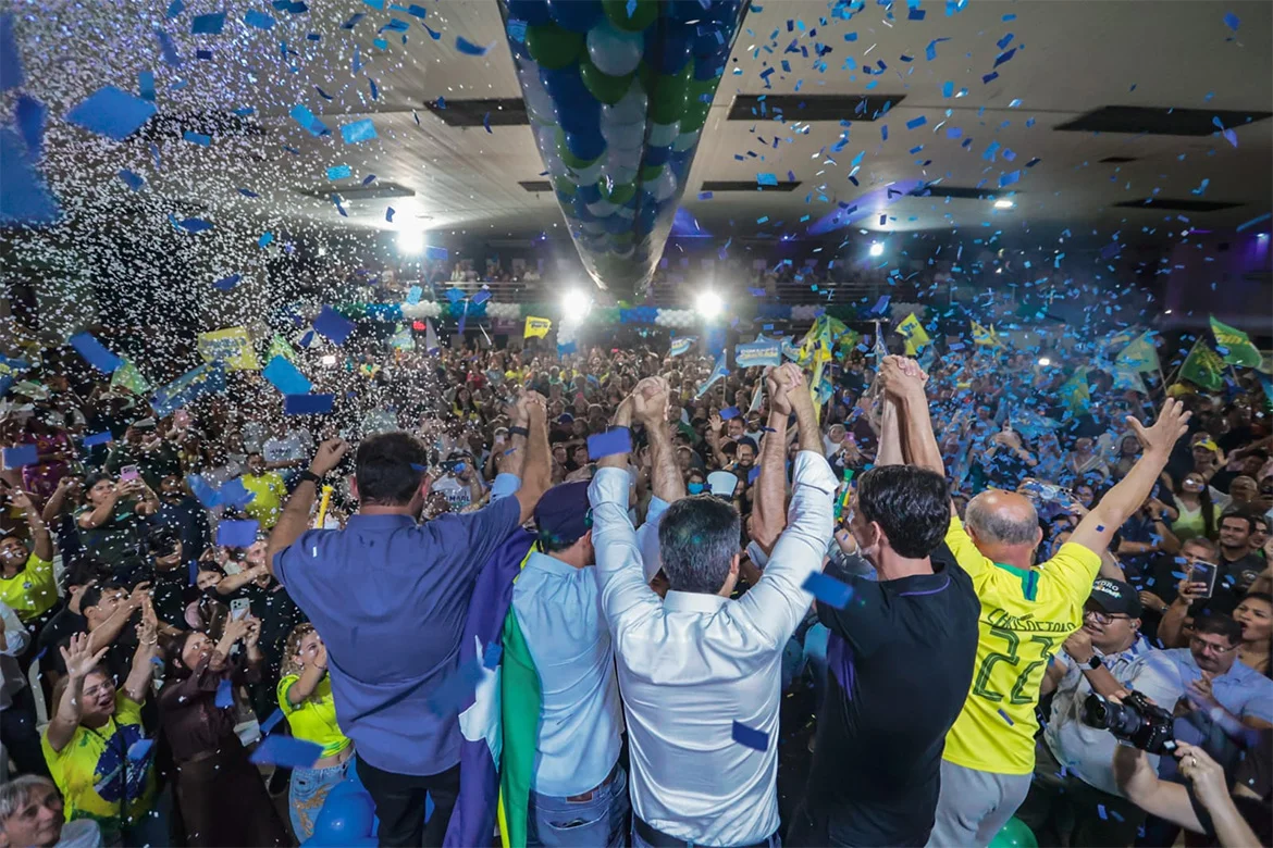 Marcos Rogério anuncia Rodrigo Camargo como pré-candidato a vice e recebe apoio oficial do prefeito Léo Moraes