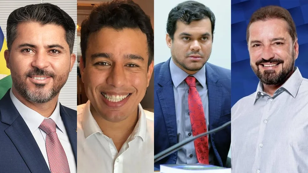 Marcos Rogério; Adailton Furia; Expedito Netto; Hildon Chaves — Foto: Reprodução